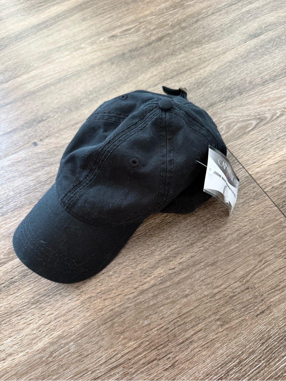 Classic black baseball hat